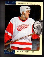 1995-96 Upper Deck SP #43 Mathieu Dandenault DETROIT RED WINGS