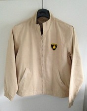 Monterey Club Womens Washable Polyester Faux Suede Jacket W/lamborghini Logo 