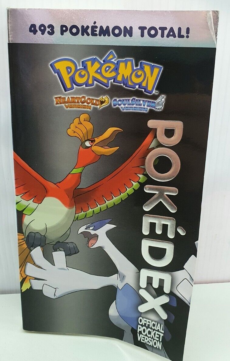 Pokemon HeartGold & SoulSilver Pokedex Official Pocket Version