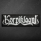Korpiklaani embroidered patch metal