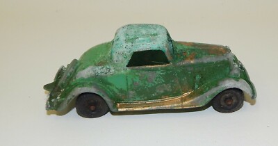 Vintage 1930s Hubley 2-Door Coupe Toy Car