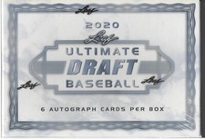 2020 LEAF ULTIMATE DRAFT BASEBALL FACTORY SEALED HOBBY BOX