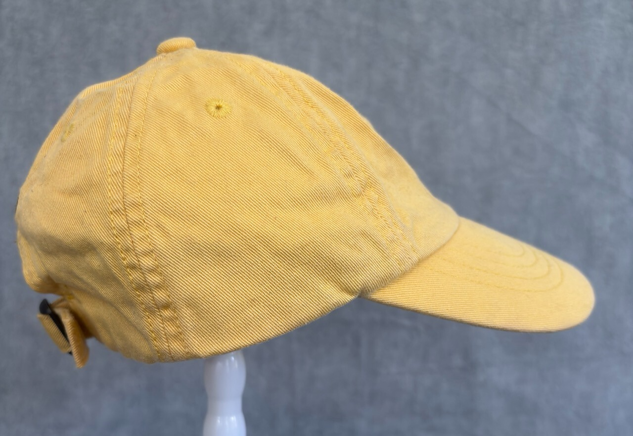 Cappello Polo Ralph Lauren Ragazzo Bambini 2T 4T Giallo Regolabile Cotone Blu Pony