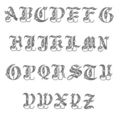 Anello Con Sigillo Personalizzato Con Iniziale Inglese Antica - Foto 9