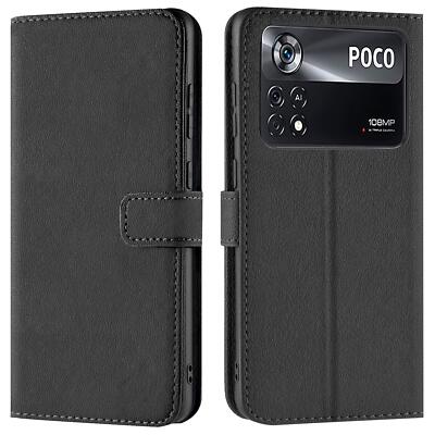 Wallet Case für Xiaomi POCO X4 Pro 5G Handy Book Cover Flip Tasche Schutzhülle