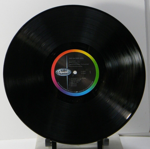 Les Baxter ~The Sacred Idol~ 1960 Capitol T-1293 HiFi LP Movie Soundtrack G+/EX - Imagen 3 de 4