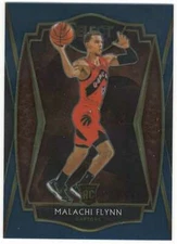 MALACHI FLYNN RC 2020-21 Panini Select Blue #170 Raptors Premier Level  ID:19204