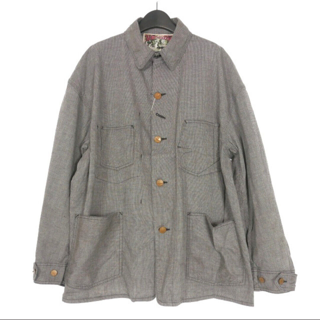 St. Michael SAINTMICHAEL BERBERJIN 24AW STRIPE BB_DENIM JKT St. Michael SAINTMICHAEL BERBERJIN 24AW STRIPE BB_DENIM JKT