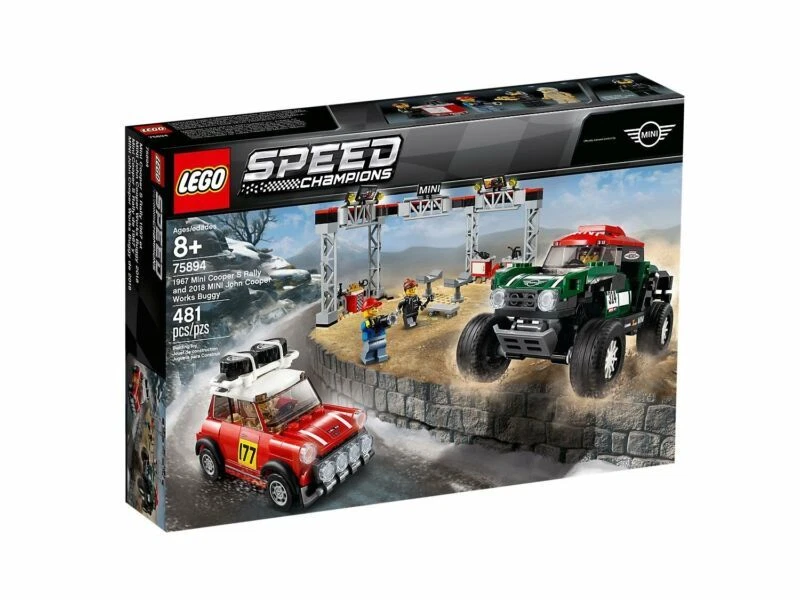 LEGO 75894 Speed Champions Mini Cooper S Rally 2018 MINI John Cooper Works Buggy Foto 2 de 4