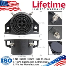 For Car Truck Vehicle Horn Backup Warning Alarm Reverse Beeper 12V / 24V 102±3DB