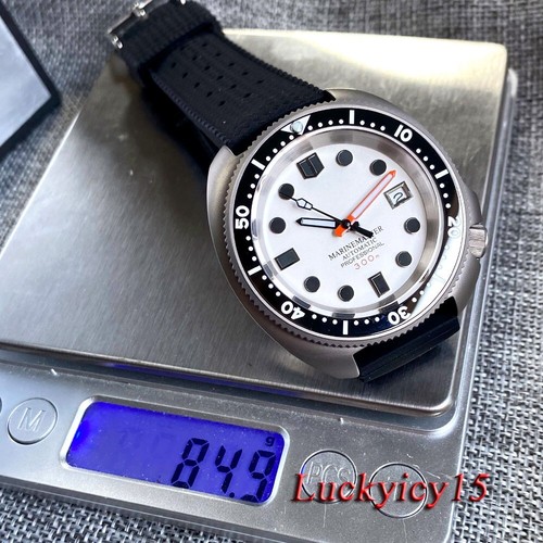 Tandorio Dive Watch Men Titanium Case 44mm 20Bar Waterproof Japan NH35 Automatic - Picture 6 of 8