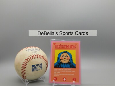 2022 Garbage Pail Kids Disgusting Dating Valentine's Dating Profile Card 10