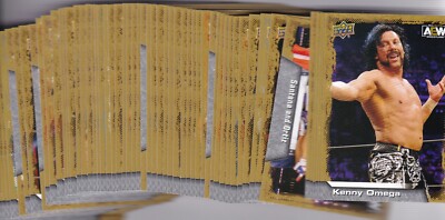 2022 Upper Deck AEW All Elite Wrestling  Gold Version  -FINISH YOUR SET-YOU PICK