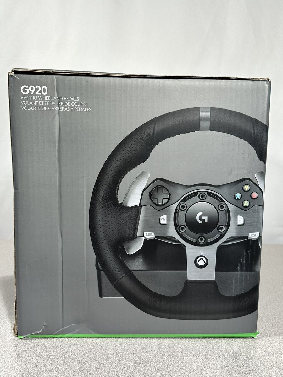 Logitech G920 Driving Force Racing Wheel for Xbox Series X, S, Xbox One and  PC 788619249293