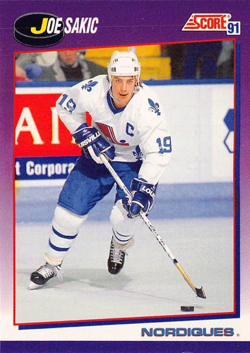 Joe Sakic #25 1991 Score American card