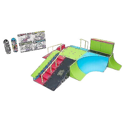 Tech Deck Neon Mega Park X-Connect Glow-In-Dark Customizable