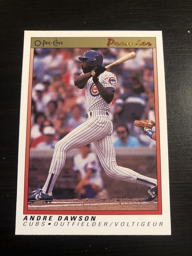 Andre Dawson #31 1991 O Pee Chee Premier card
