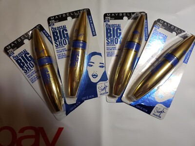 Maybelline NY Colossal BIG SHOT Mascare #229 Bloomin'In Blue New/Sealed