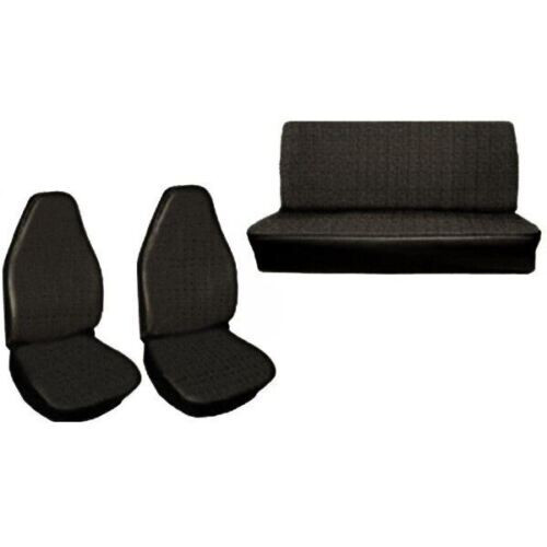 BLACK SEAT COVER SET VW BUG & SUPER BEETLE 1973 ONLY EMPI 4640 eBay