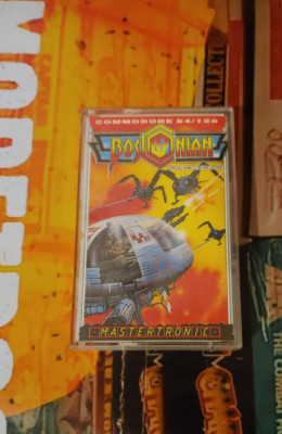 Bosconian 87 (Mastertronic 1987) Commodore C 64 (Tape, Box, Manual) works 8-bit