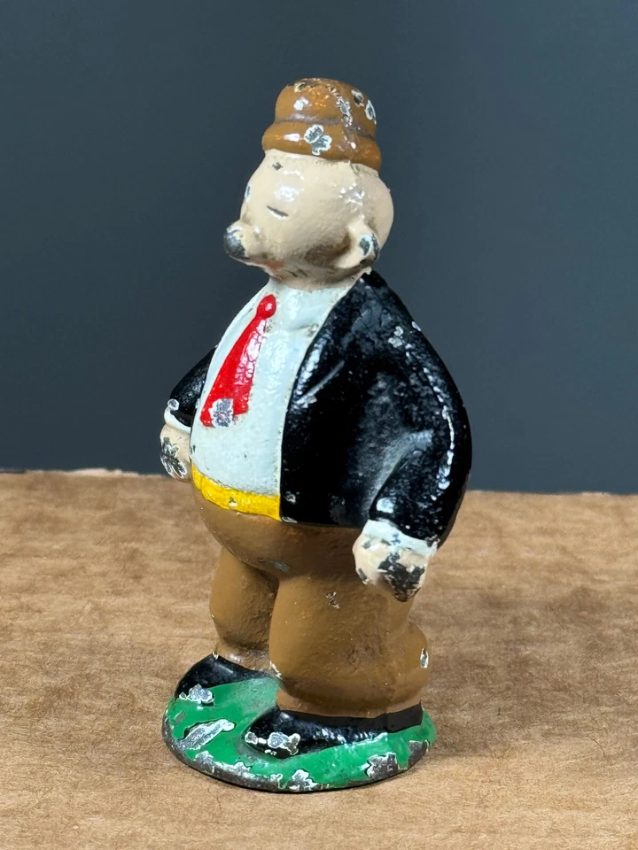 HUBLEY WIMPY 铸铁纸质 K.F.S. 1929 年美国由教皇卡通制造! — 第 2/4 张图片