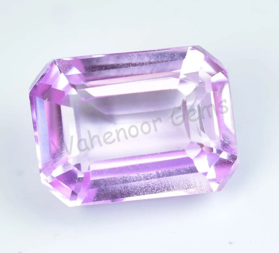 4.20 CT Natürlich Pink Kunzit Smaragd VVS Umwerfend Agl Zertifiziert Locker - Bild 3 von 4