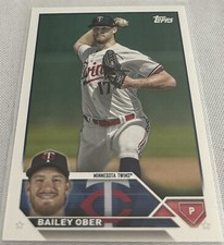 2023 Topps Update Series Baseball Bailey Ober Minnesota Twins base card #US301