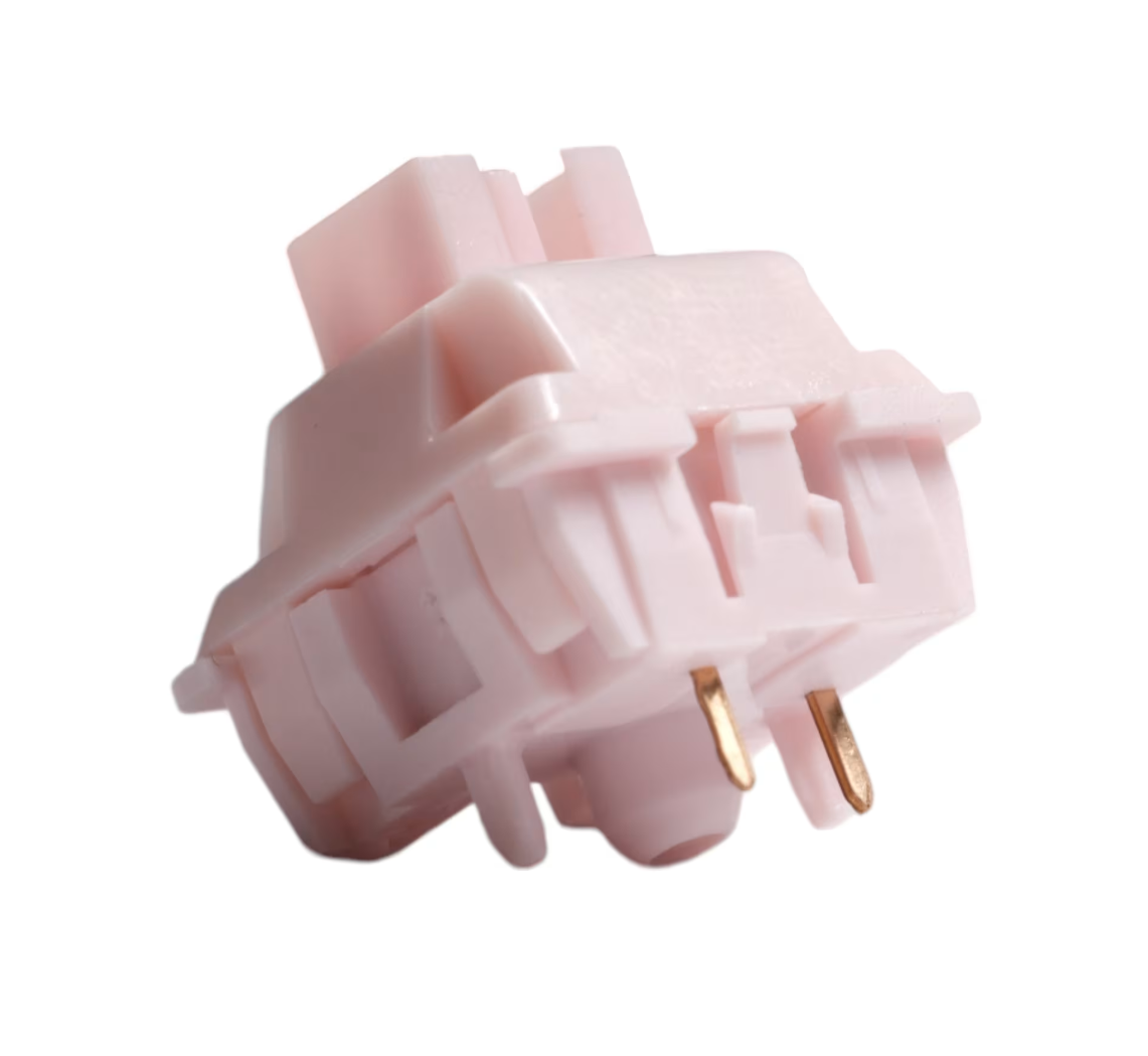 Hand Lubed/Filmed Huano Sakura Linear Switches For Mechanical