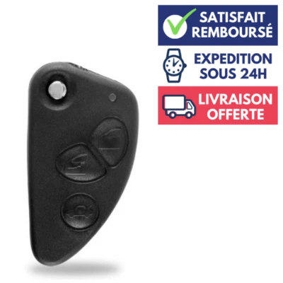 Plip Coque Télécommande Boitier pour Clé Voiture ALFA ROMEO 147 156 159 166 MITO
