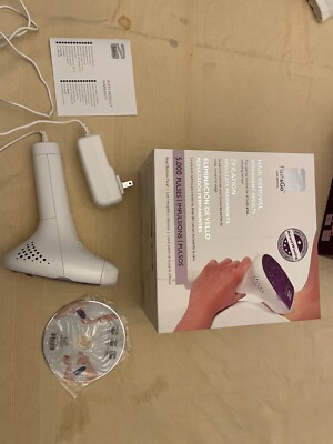 Silk'n Flash & Go Permanent Hair Removal Device Men and Women 5000 Pulses