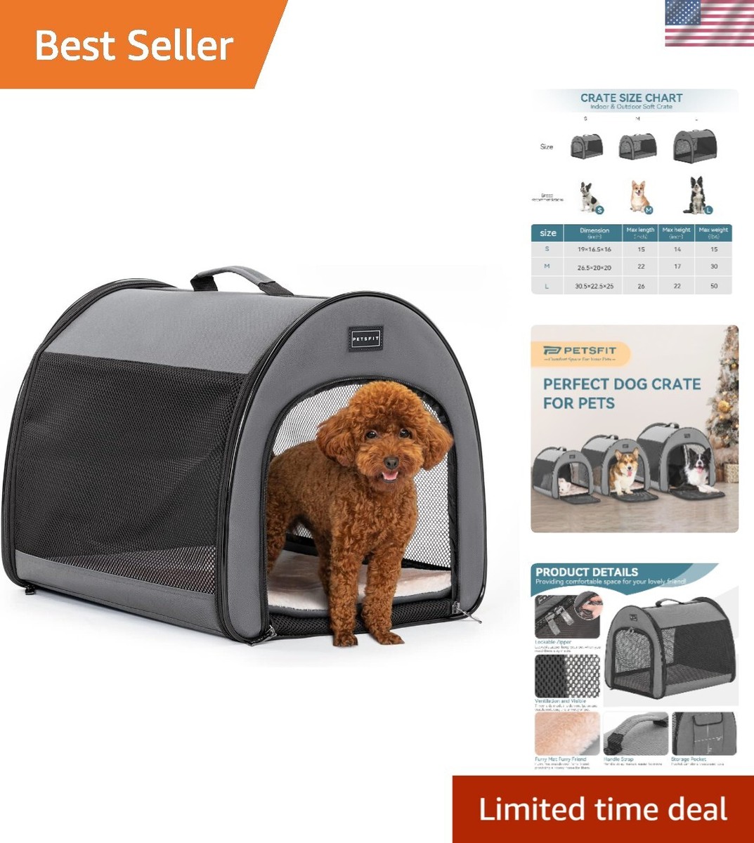 Dog Carriers Kong Travel Carrier Cleaning Kong Dog Crate Bed Kong Crate  Liner KONG Travel 2-, image size:1073x1200