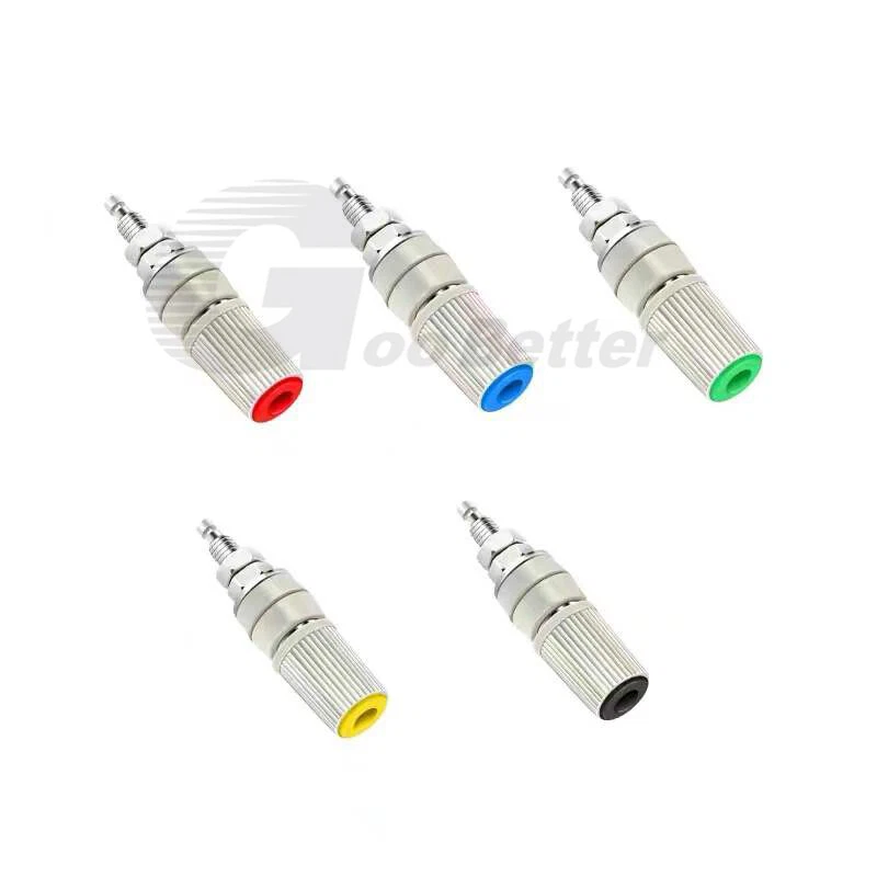 4mm Binding Post Banana Jack Socket Connector - Red Black Blue Yellow Green - Image 3 of 4
