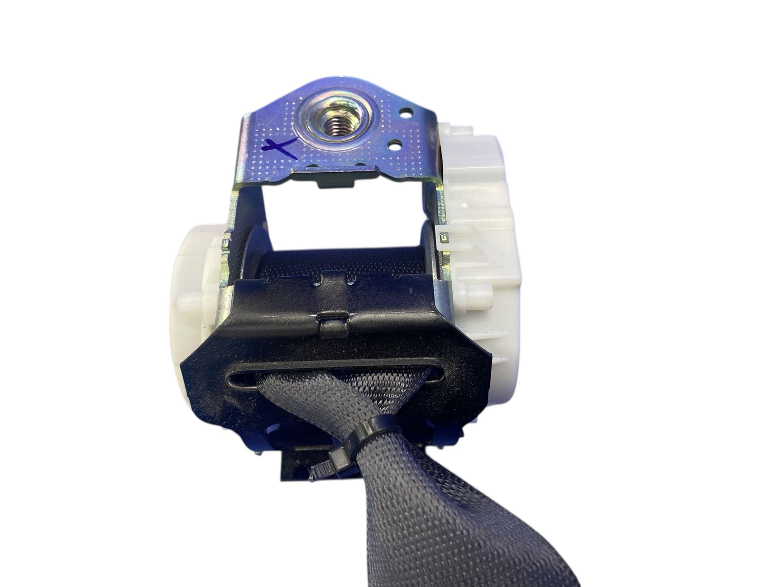 2009-2014 ROLLS ROYCE GHOST REAR CENTER SEAT BELT RETRACTOR ASSEMBLY BLACK OEM