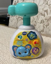 VTech Learning Lights SUDSY SOAP Interactive Toy Soap Dispenser - Tested WORKS