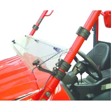 Direction 2 Clear Front Half Folding Windshield - TERYXWS1001