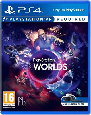 PlayStation VR Worlds PlayStation 4 PS4 PSVR - getestet & funktionsfähig