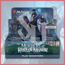 Magic: The Gathering Murders at Karlov Manor-bundel - 9 Play-boosters, 30 landkaarten exclusieve accessoires (Engelse Versie
