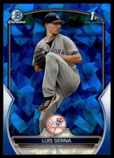 2023 Bowman Chrome Sapphire Edition Luis Serna New York Yankees #BCP-168