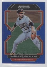 2022 Panini Prizm Draft Picks Blue Prizm Roman Phansalkar #PDP208 07qr