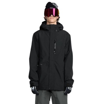 Volcom L Gore-Tex Men's Winter Jacket, Black, XX-Large