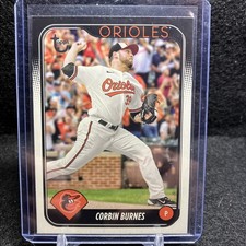 2024 Topps #501 Corbin Burnes Vintage Stock #01/99 Baltimore Orioles SP