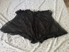 Vintage KAYSER Nightgown Small Womens Sheer Peignoir Top Nightie Intimate USA
