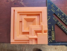 Blade Runner Master Negative Mold For Master Form DIY Tiles And Home Restoration