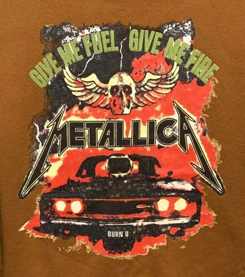 Sweat-Shirt LRG Metallica ''Give Me Fuel Give Me Fire'' Rock Band Sweat-Shirt