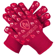 Grill Armor Extreme Heat Resistant Oven Gloves - EN407 Certified 932F - Cooking