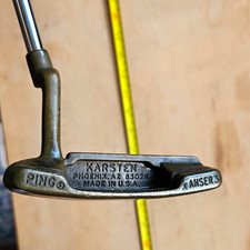 PING Karsten Anser 3 RH Men's Blade Putter Steel Shaft Regular Flex Gold