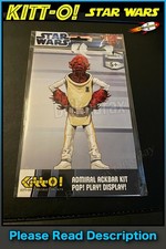 Kitt-o! Star Wars Construction Kits 2D Card Model Kit : Admiral Ackbar - NEW