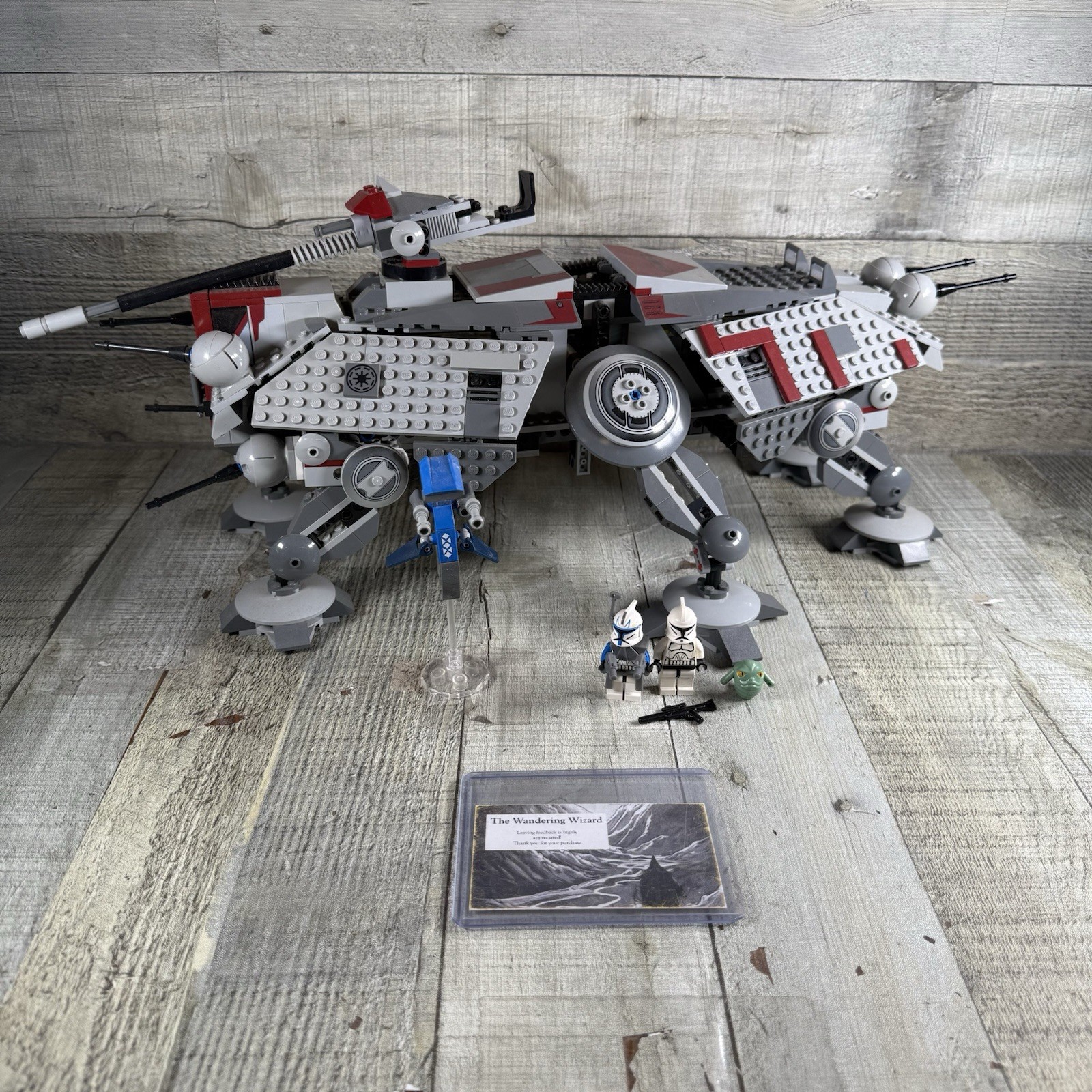 Lego Star Wars Set #7675 AT-TE Walker No Box/Manual Incomplete Read Description