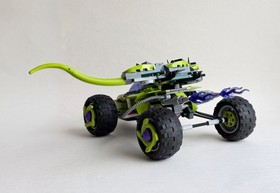 LEGO 9445 - NINJAGO: Fangpyre Truck Ambush - Retired - 90% Complete - READ