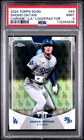 2024 Topps Chrome "LA" Logofractor Shohei Ohtani 11/50 - Card #64 -PSA 9